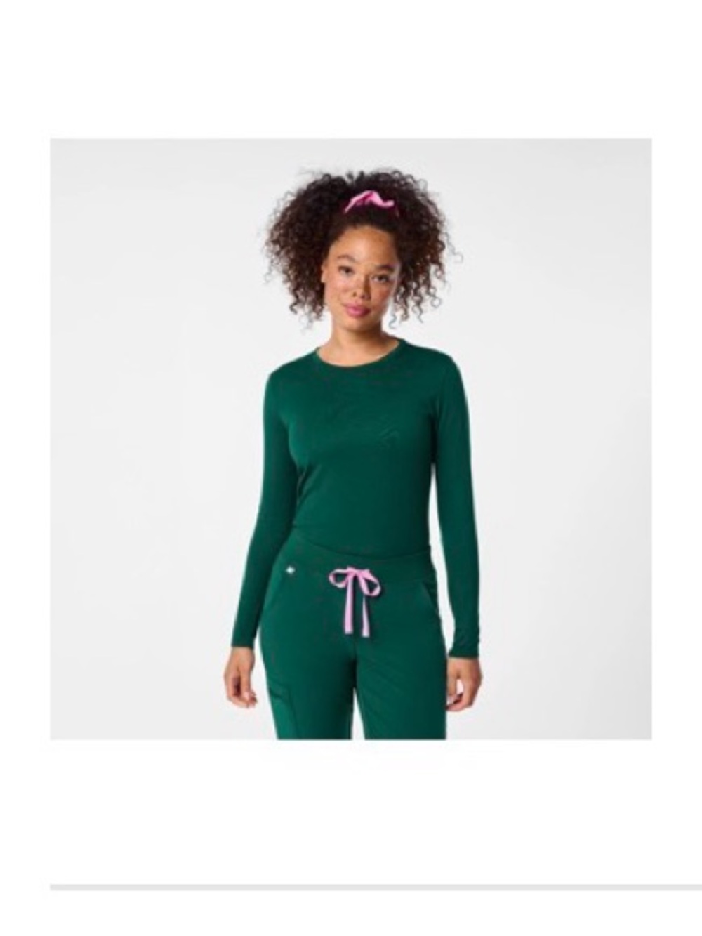 Figs Forrest Green Super Soft Underscrub